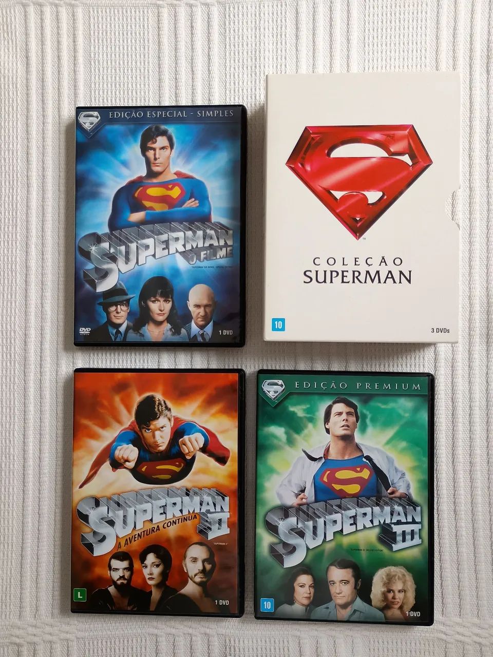  SUPERMAN A COLEÇÃO COMPLETA! 6 DVD'S  - Foto 4