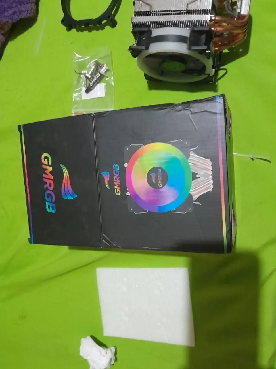 Arte cooler 3 fans seis tubos RJB semi-novo  - Foto 3