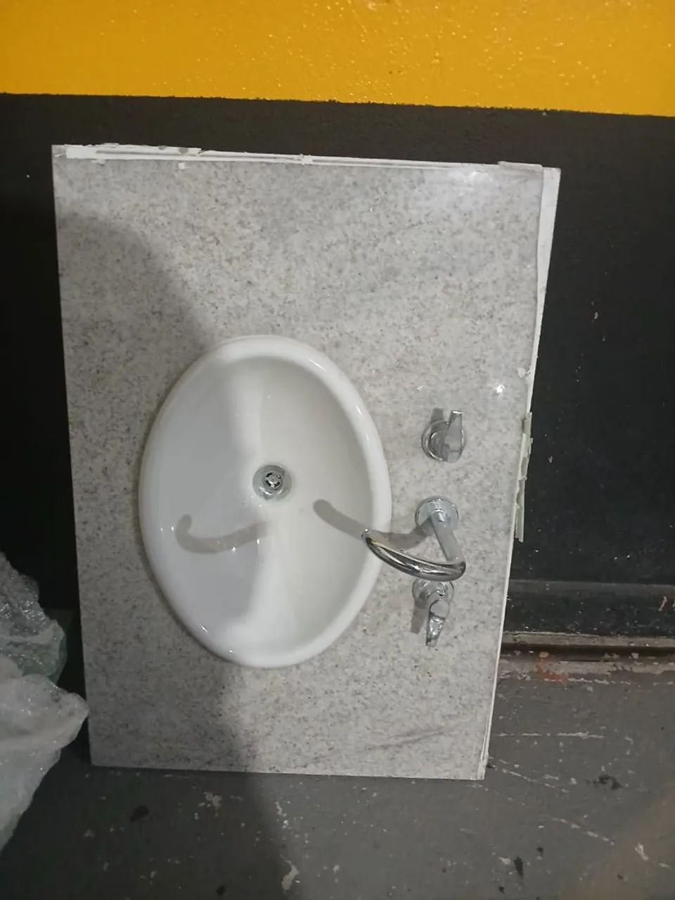 Pia de mármore , 55x80