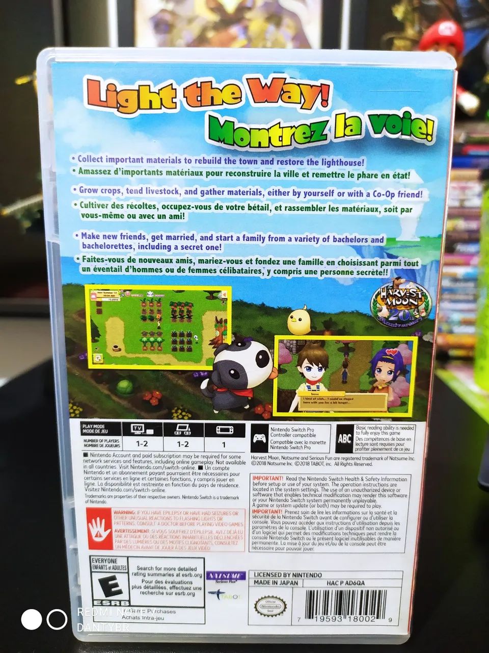 Harvest Moon Light of Hope + Spine - Nintendo Switch  - Foto 3
