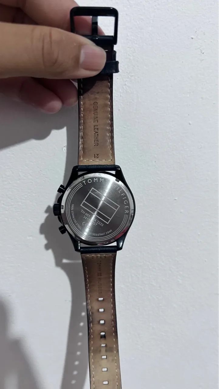 Relógio Tommy Hilfiger Masculino Preto - Foto 3