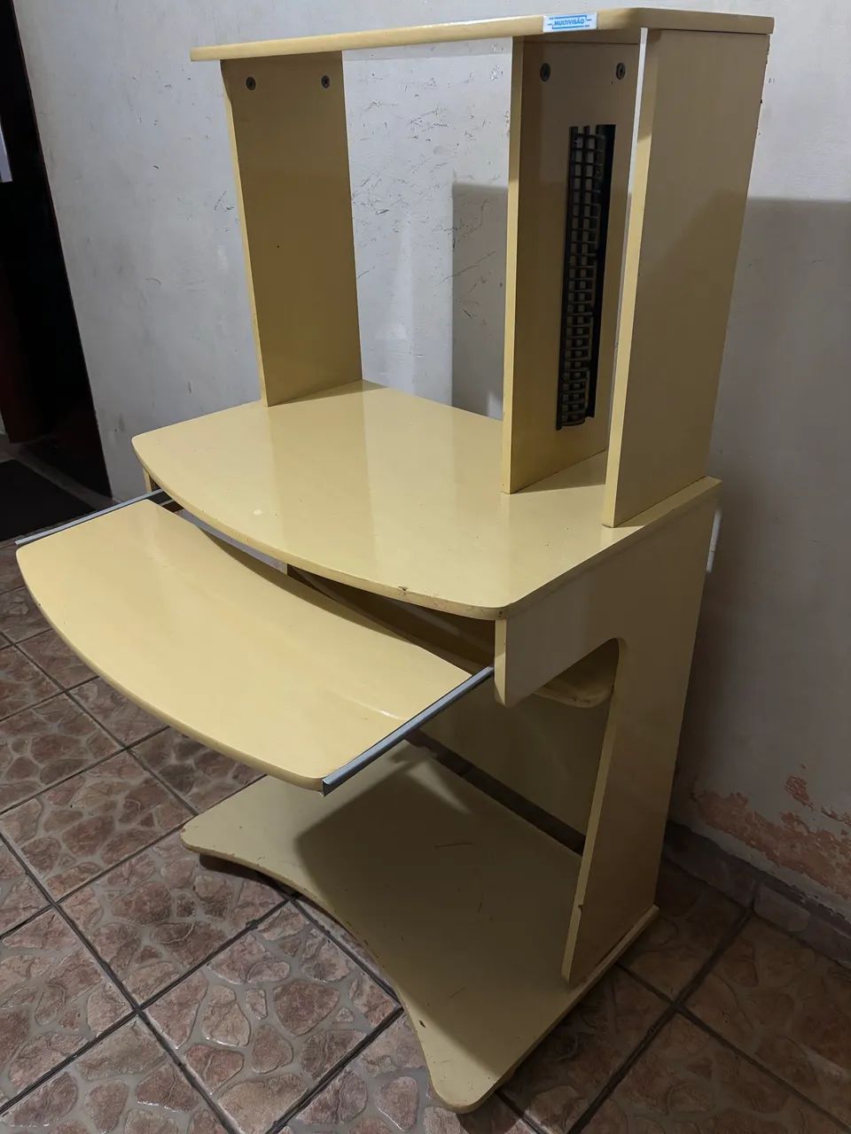 Escrivaninha para computador com suporte para teclado64606988385793120