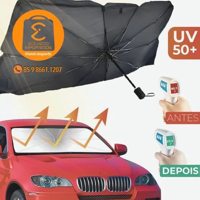 Protetor Solar UV para Para-brisa de Carro - Foto 2