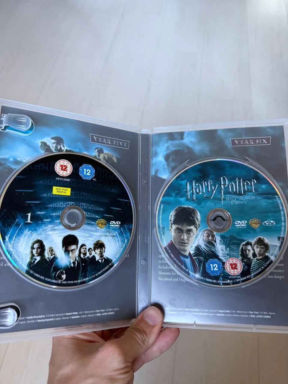 06 DVDs Harry Potter  - Foto 4