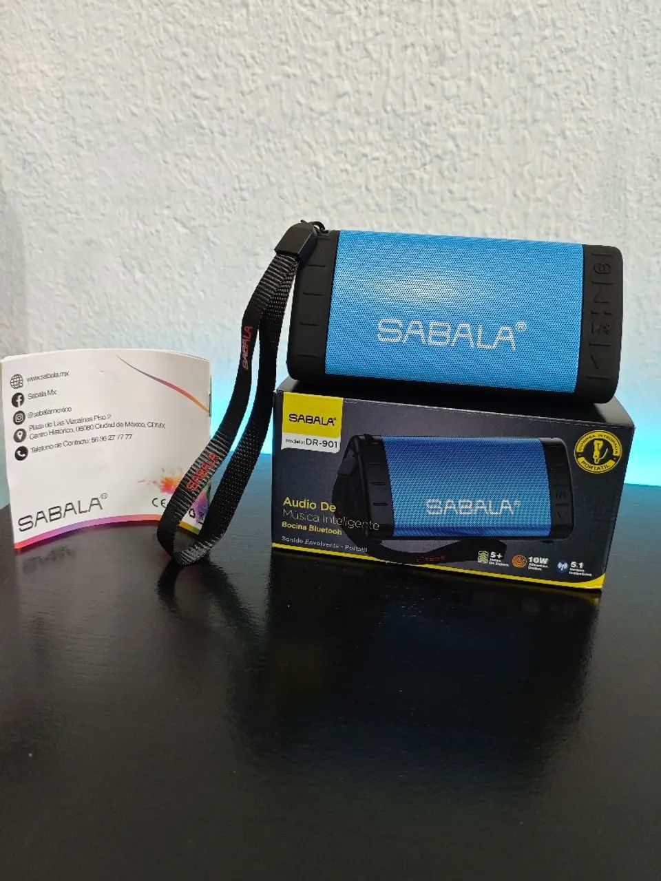 Caixa de Som Bluetooth SABALA DR-901