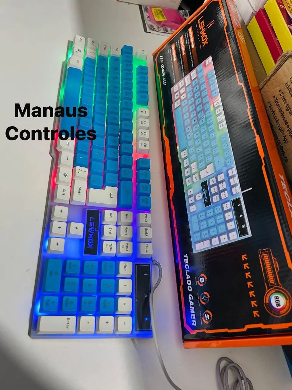 Teclado Gamer USB Lehmox 