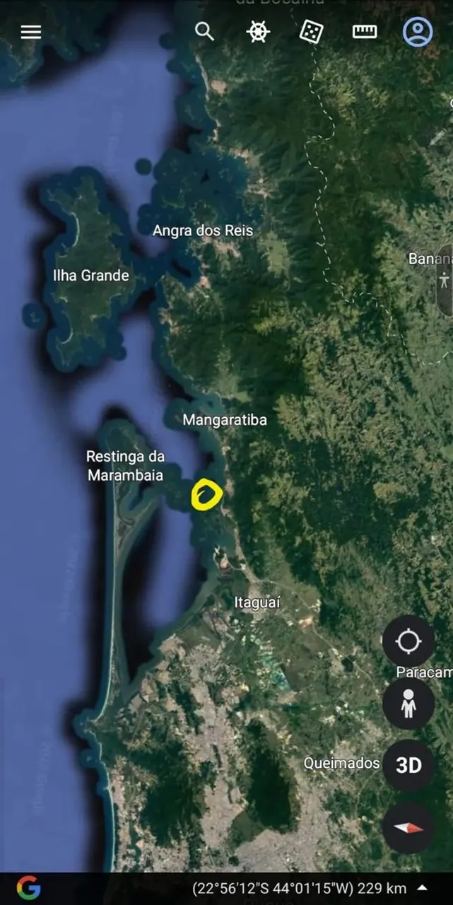 Ilha para venda com 70.000m² em Conceição de Jacareí - Mangaratiba - RJ