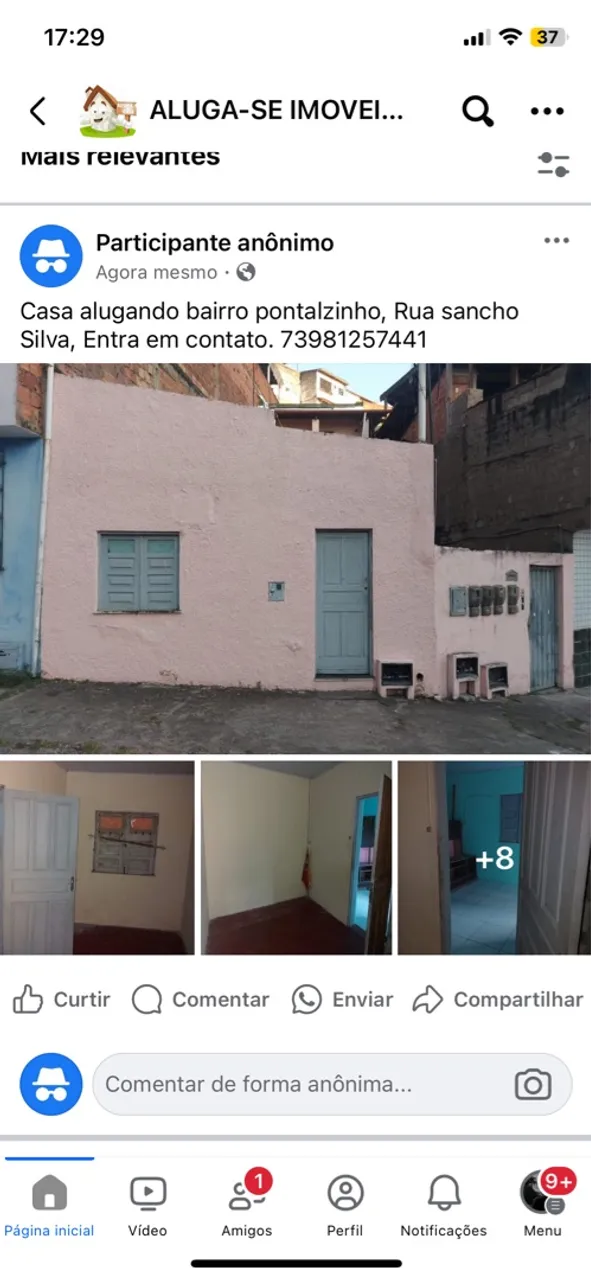 Aluguel de casa