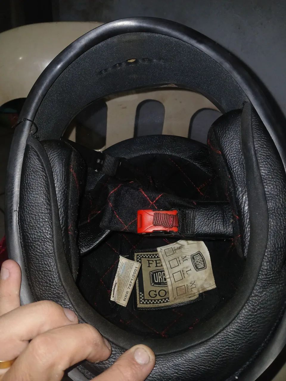 Capacete Branco - Tamanho xl - Foto 5