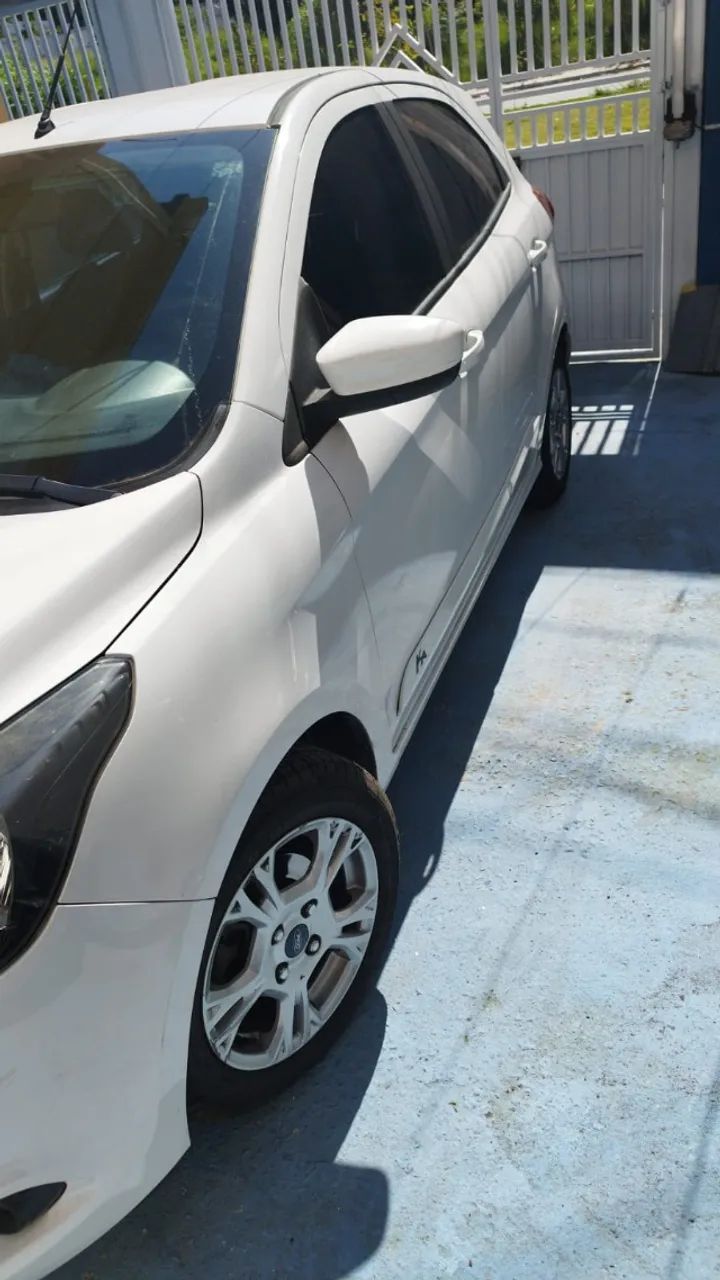 Ford Ka 1.0 SEL Branco 2017 - Completo Ótimo estado - Foto 4
