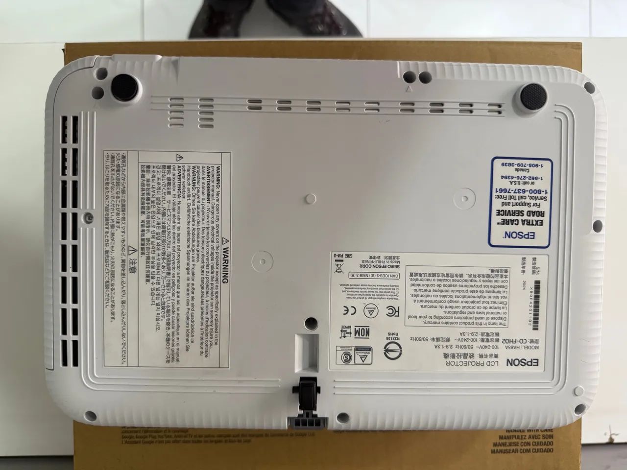 Projetor Epson CO-FH02 - Android TV - Novo - Foto 6