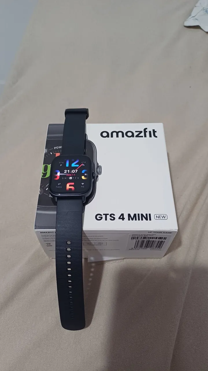 Smartwatch Amazfit GTS 4 Mini - Semi-Novo
