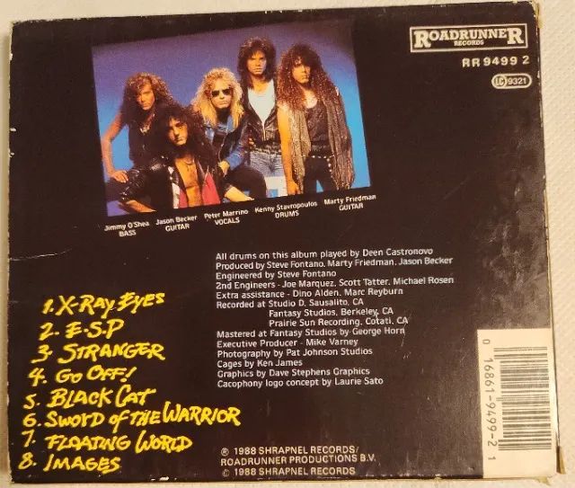 Marty Friedman / Jason Becker - Cacophony - Go Off! (Chinês) - CDs