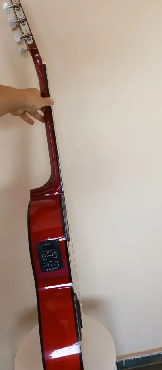 Violão Giannini N14 + capa + capotraste - Foto 4