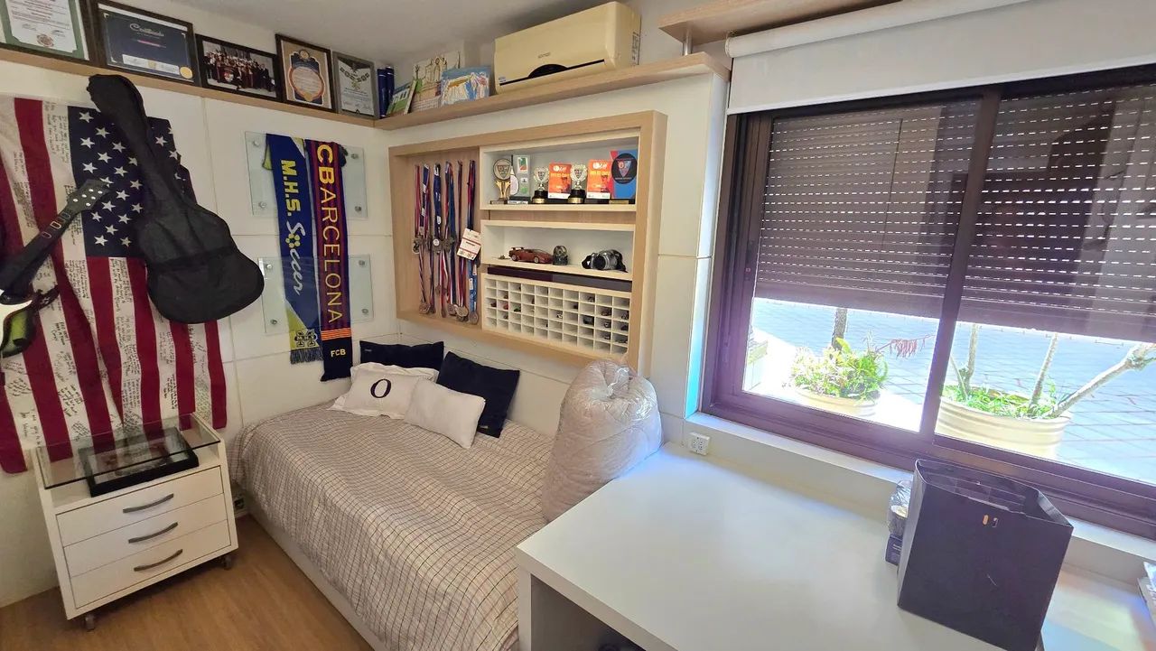 APARTAMENTO 325 M2, MOBILIADO, 4 Q (2 S), 3 VG, CENTRO NOBRE FLORIANÓPOLIS SC  - Foto 5