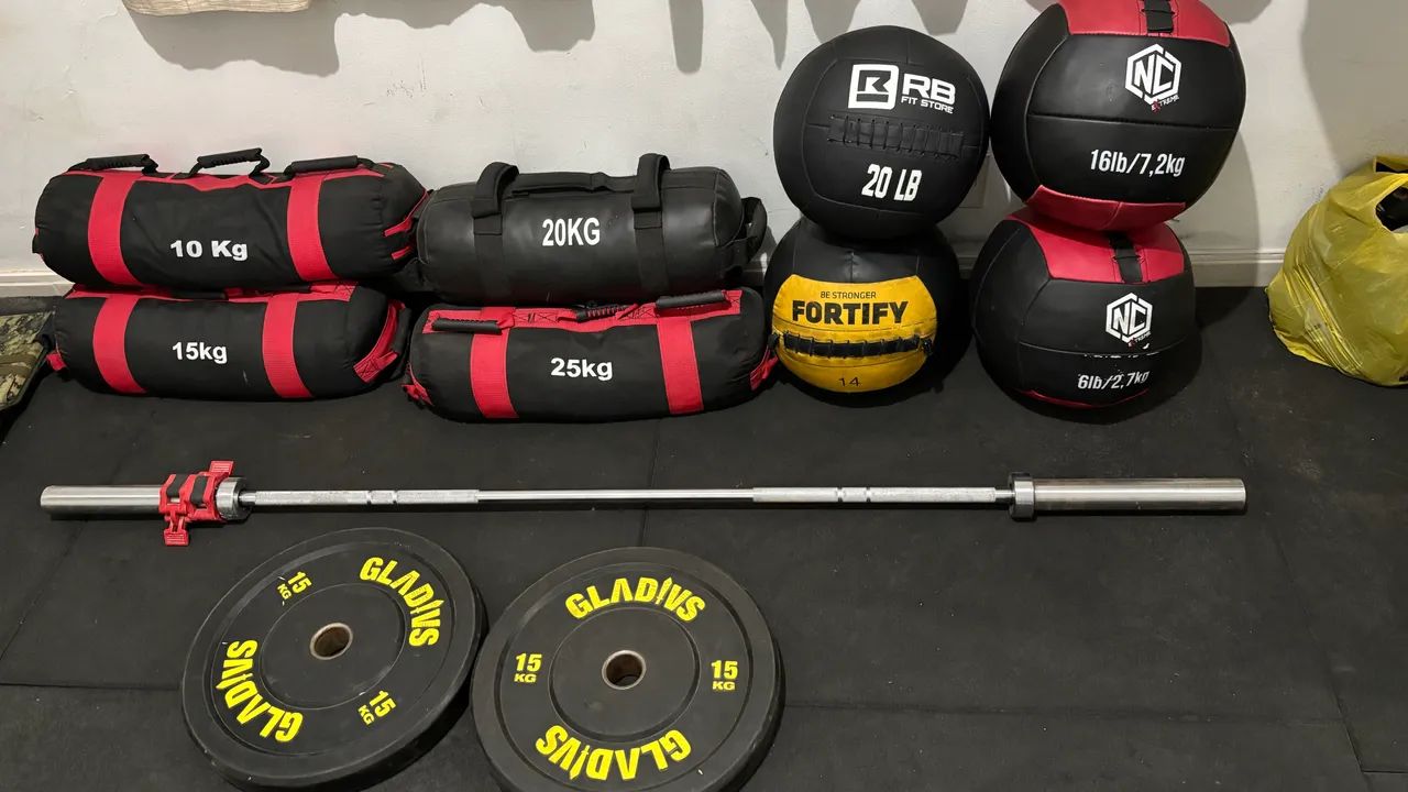 KIT DE TREINO FUNCIONAL / CROSSFIT