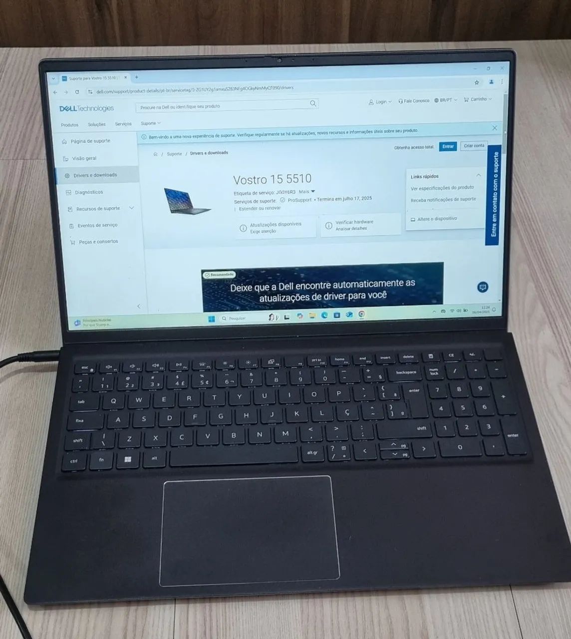 Notebook Dell Vostro 5510 - Troco por celular - Foto 3