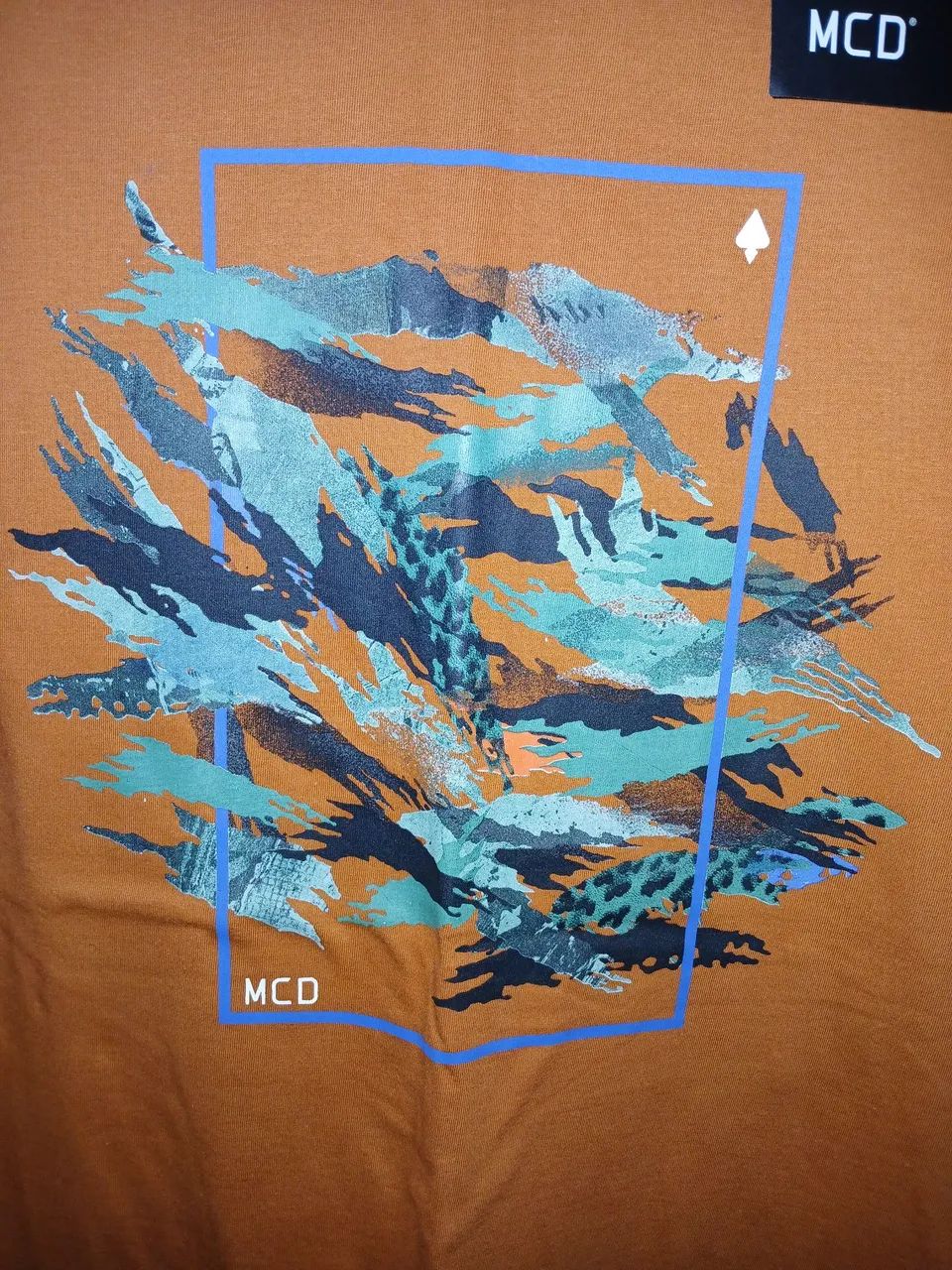 Camiseta MCD Estampada - Laranja nova gg - Foto 2