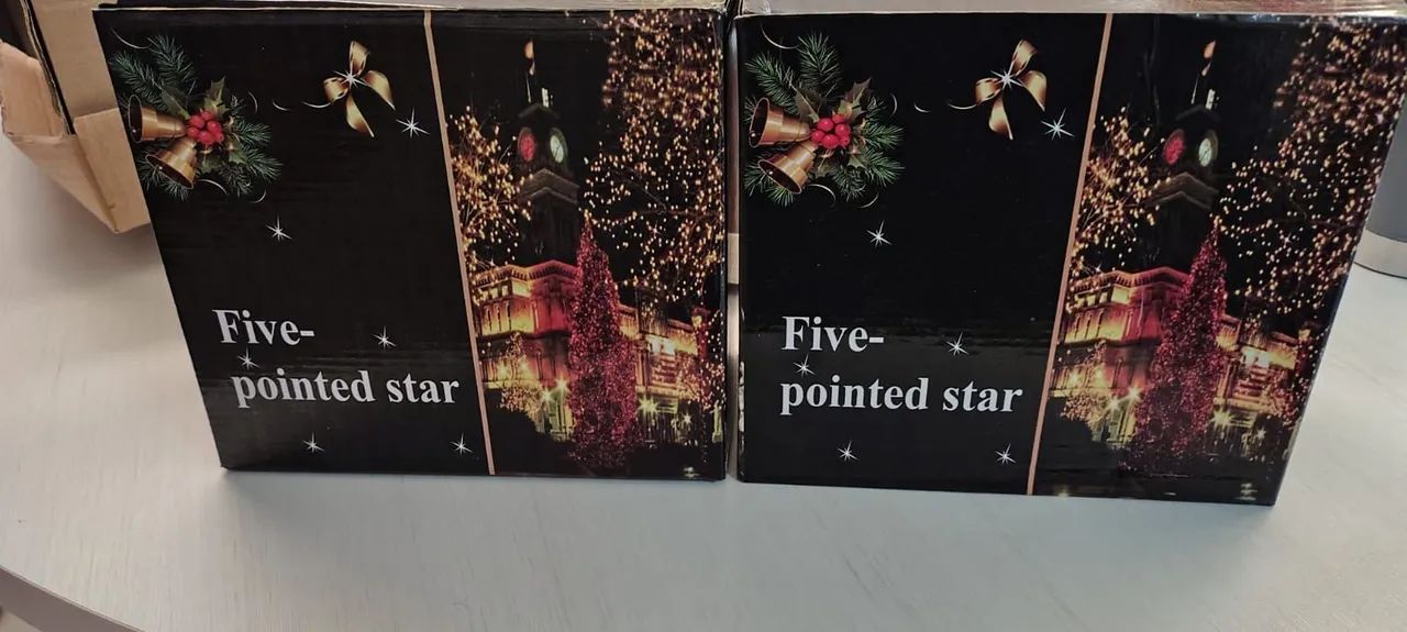 Pisca Pisca estrela 5 pontas, ÓTIMO ESTADO  - Foto 3