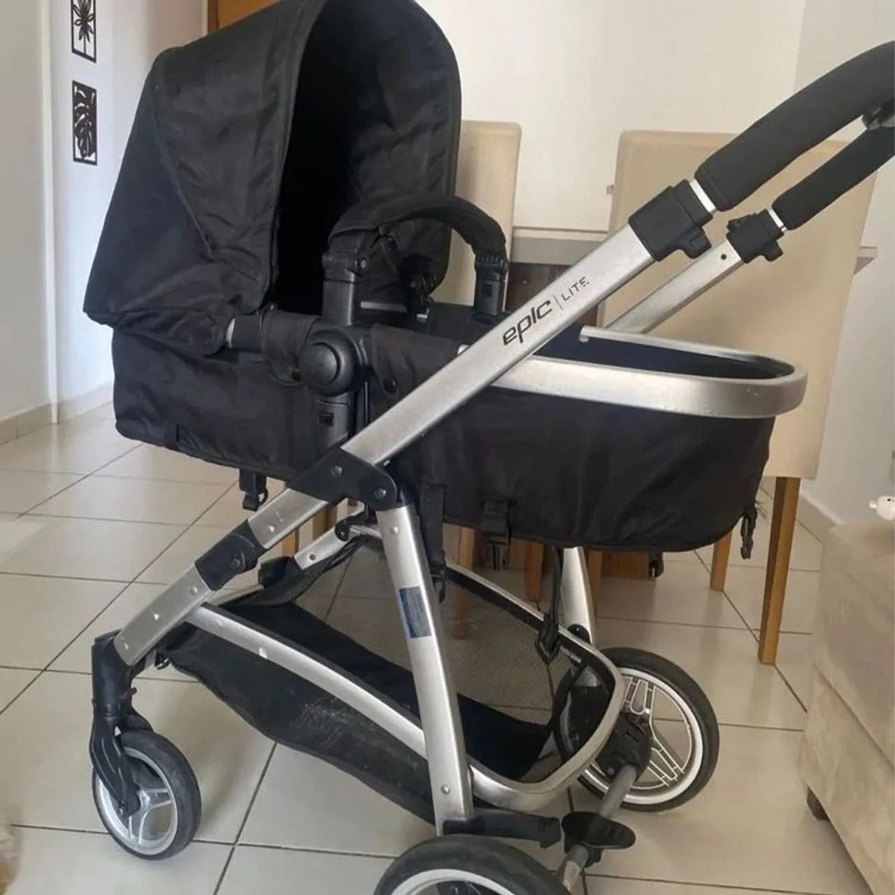 Carrinho de bebê Infanti Travel System Epic Lite Onyx - Foto 2