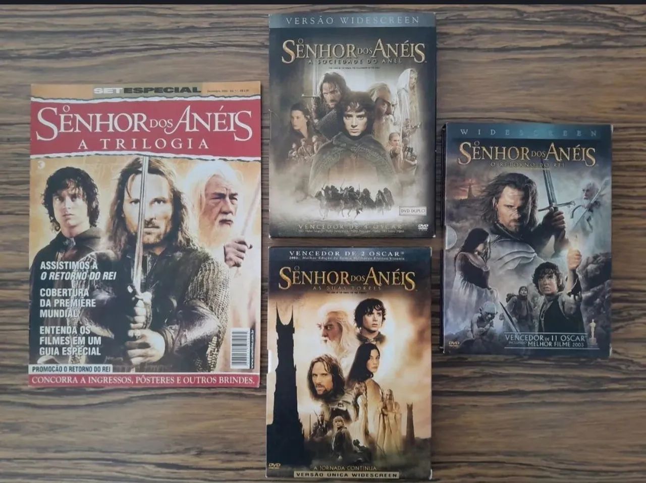 O Senhor dos Anéis: Filmes + revista
