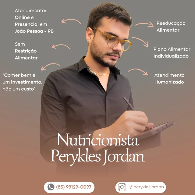Consulta Nutricional Online e a Domicílio