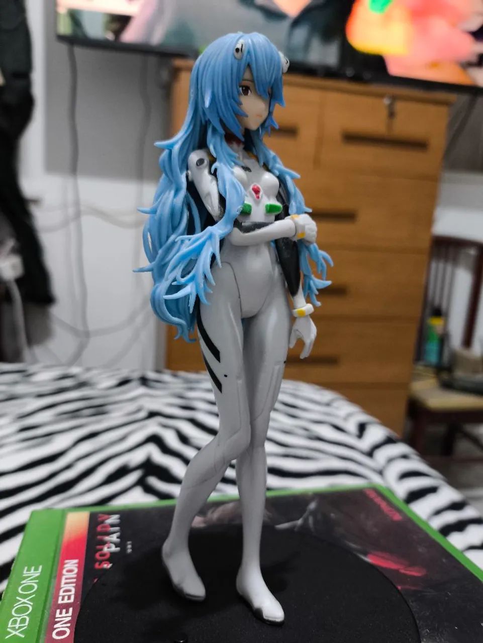 Action Figure - Rei Ayanami - Anime Neon Genesis Evangelion. - Foto 4