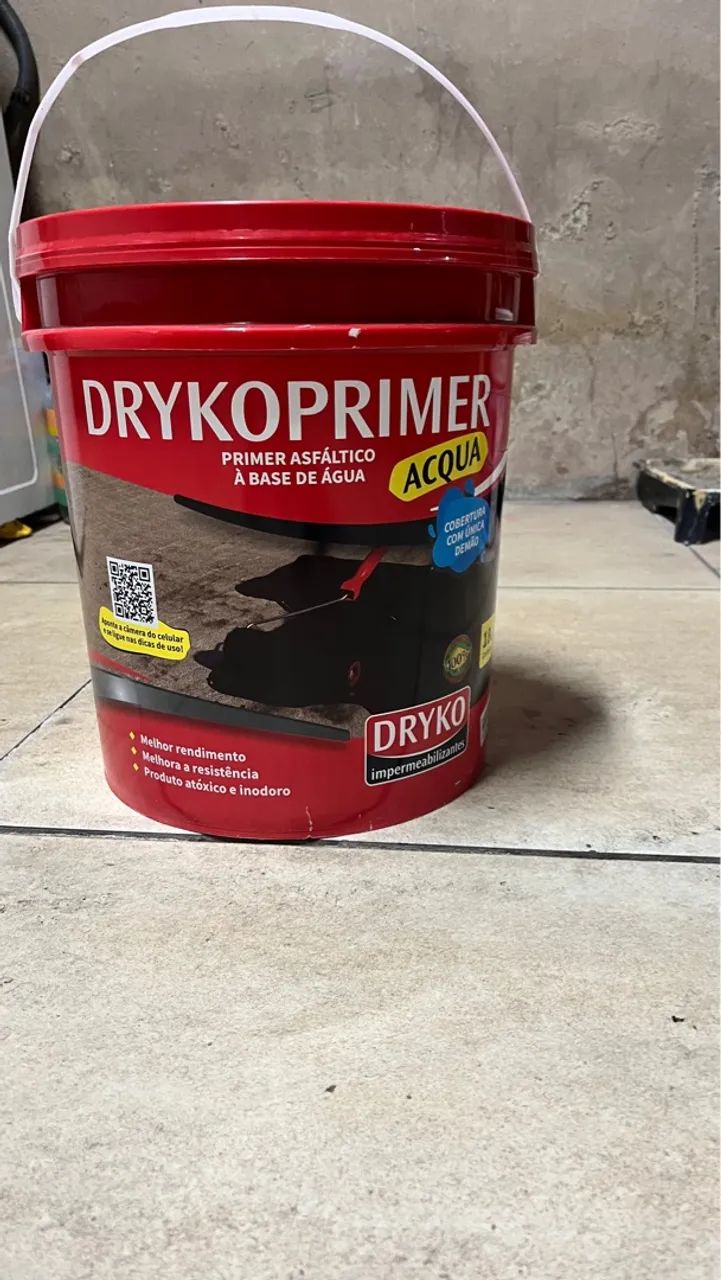 Primer Manta Asfáltica líquida Dryko 18 litros