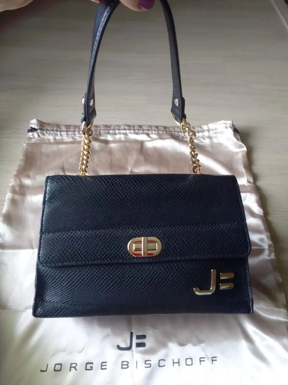 Bolsa em couro da Jorge Bischoff 