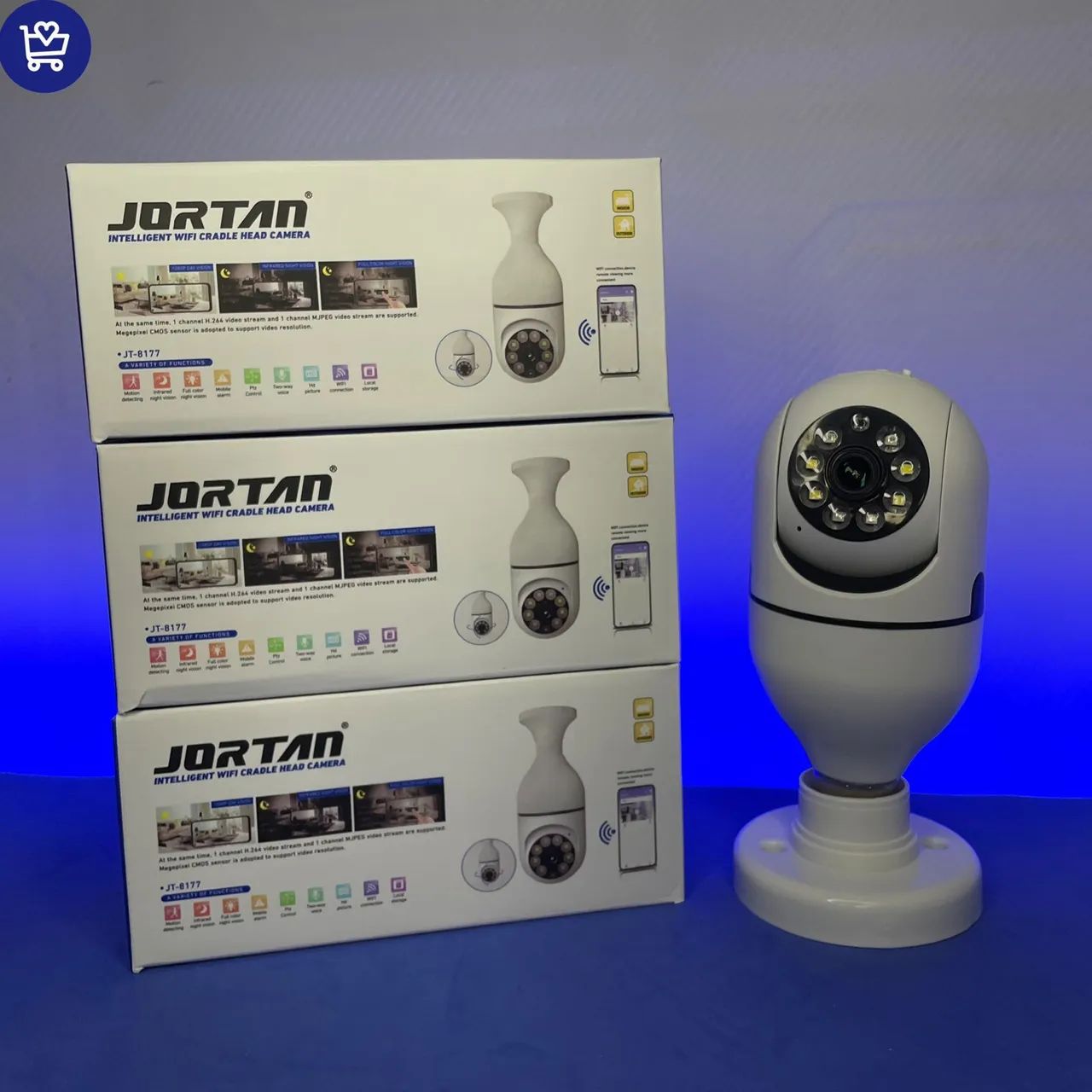 Câmera de Segurança JORTAN - Wifi e Inteligente - Foto 3