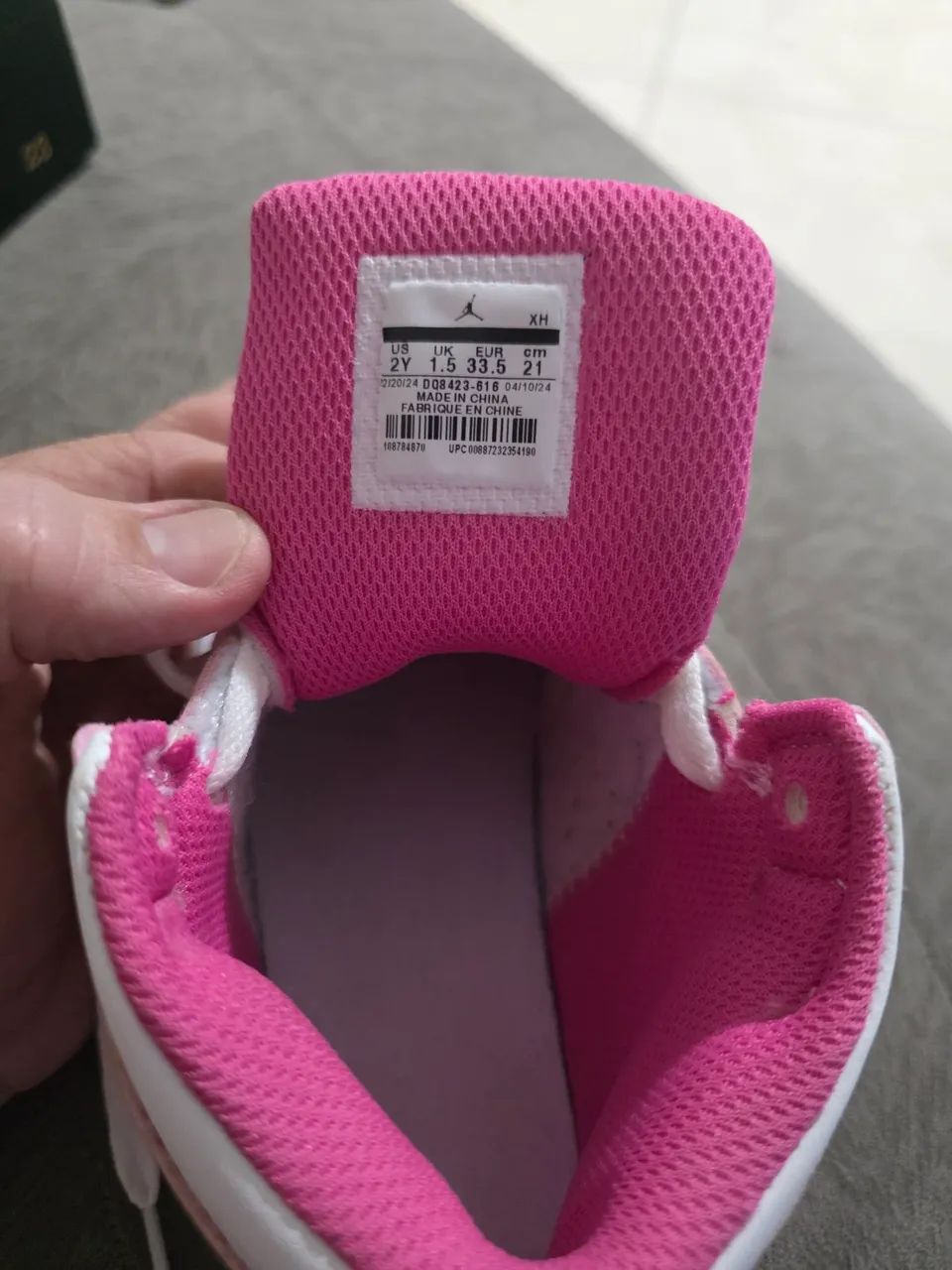 Vendo tenis nike jordan 1 infantil