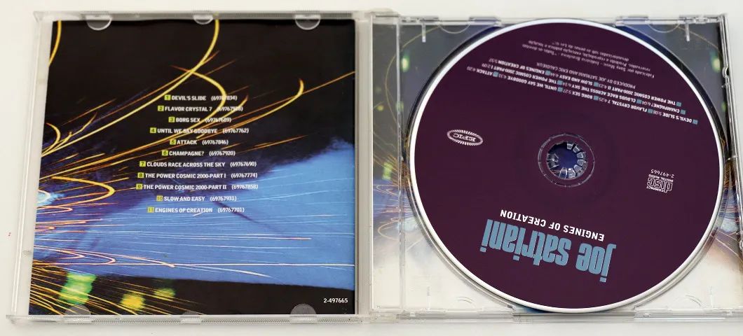 CD Joe Satriani - Engines of Creation - Foto 3