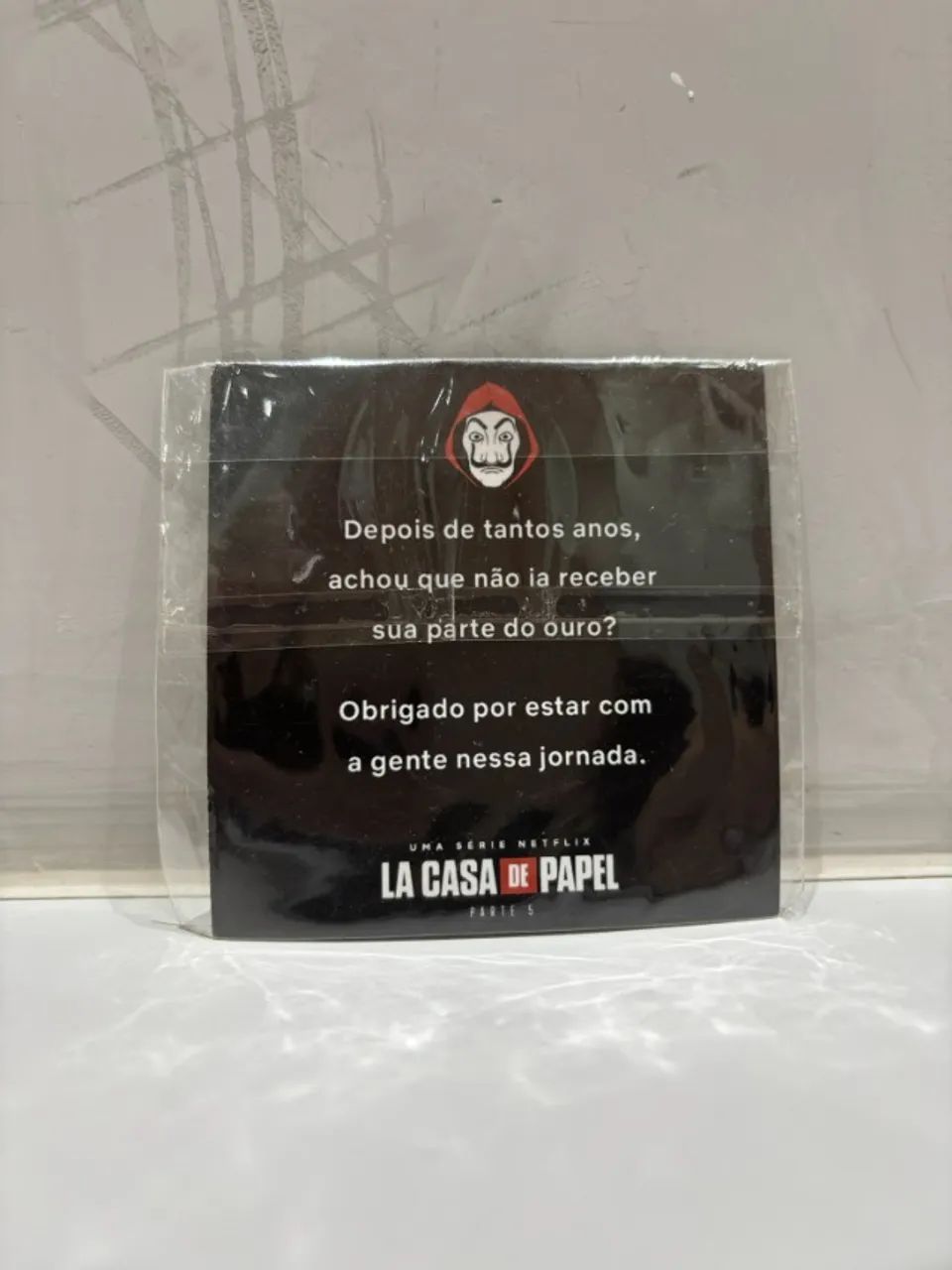 Moeda Colecionável La Casa de Papel - Item Raro - Foto 3