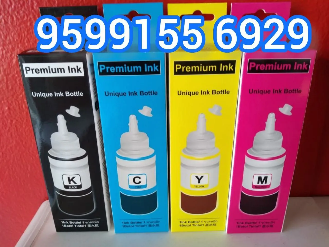 Refil de tintas Epson modelo l200 l355 e l396 e cia