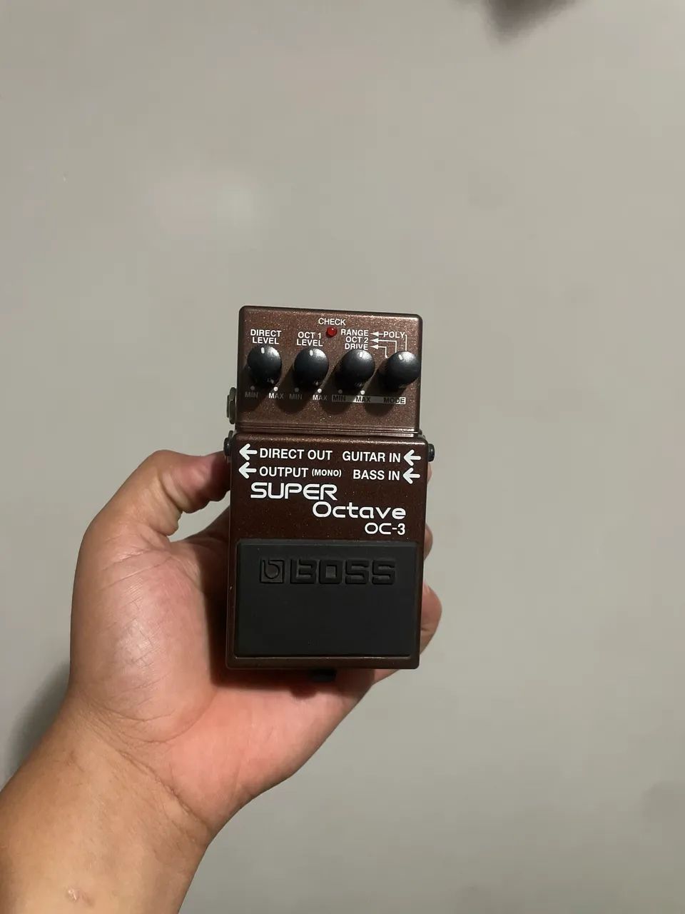 Pedal Boss Octave oc3 - Instrumentos musicais - Paranaíba
