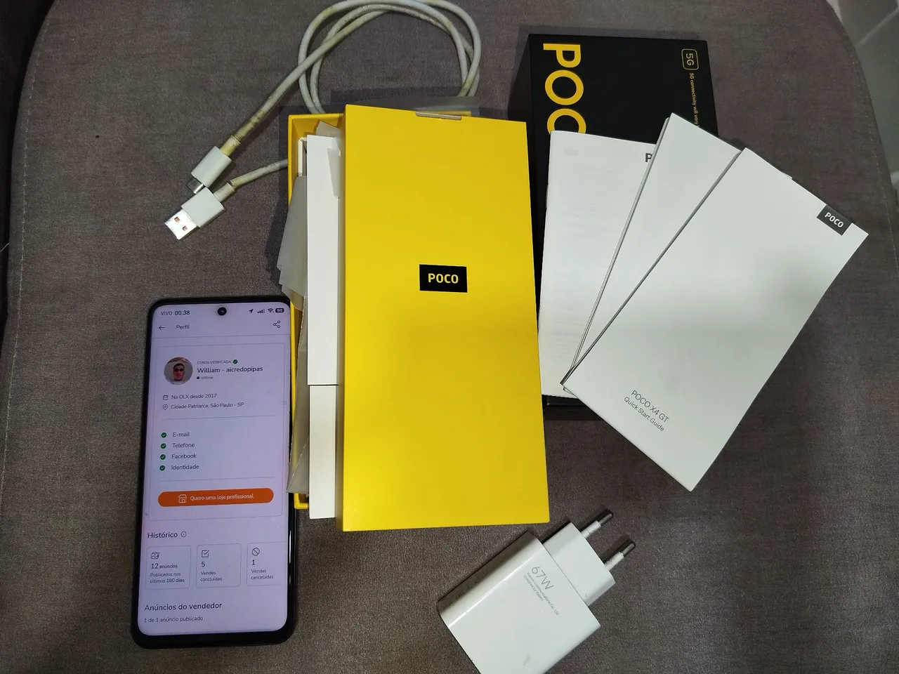 Xiaomi Poco X4 GT 8GBRAM/256GB - NOVÍSSIMO