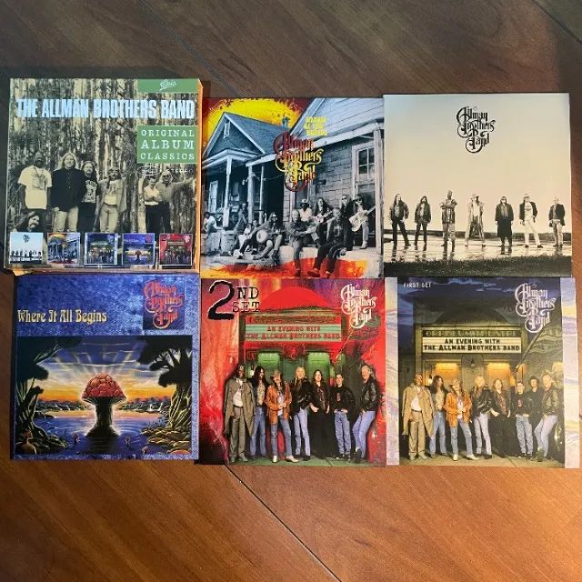 The Allman Brothers Band - Box Original Album Classics (Importado, 5 CDs)