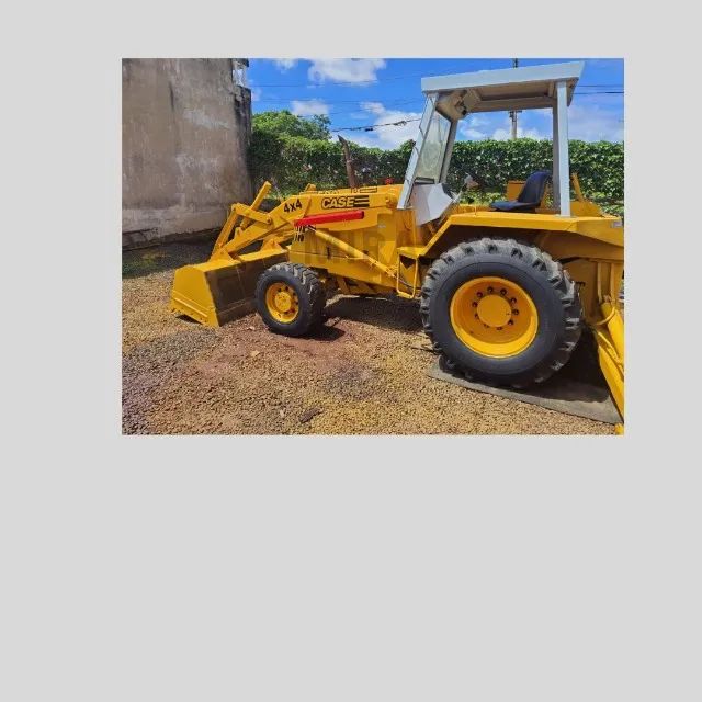 Retroescavadeira Case 580 Super H 4x4 VENDE-SE OU TROCA - Foto 4