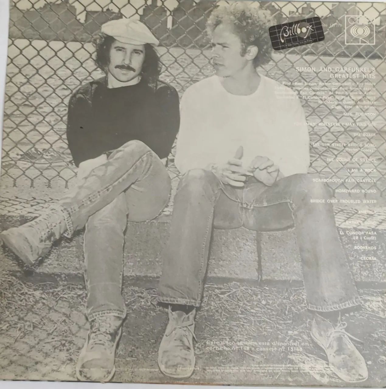 Simon & Garfunkel - Greatest Hits | Vinil LP CBS Brasil - Foto 2