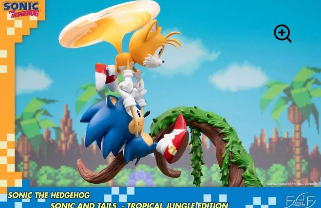 Sonic e Tails Tropical Jungle Edition First 4 Figures - Hobbies e ...