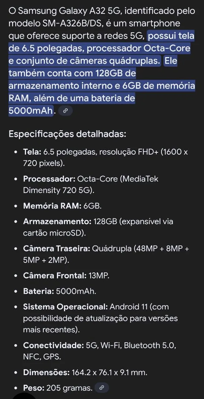 Samsung Galaxy A32 5G
