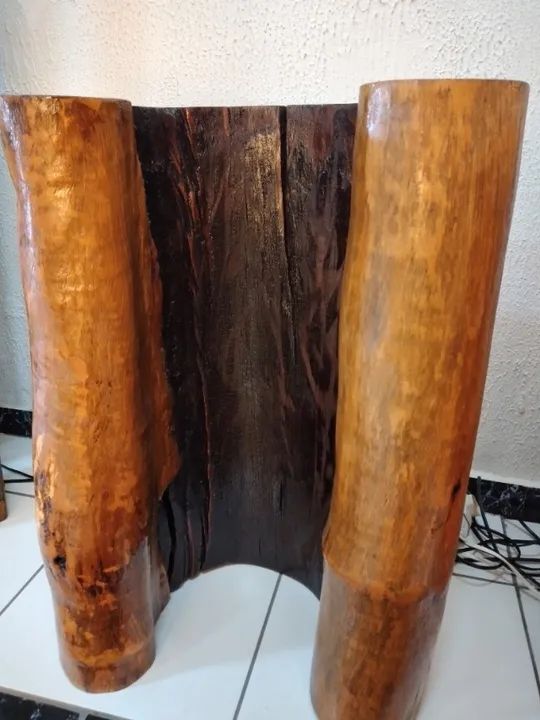 base madeira rustico 
