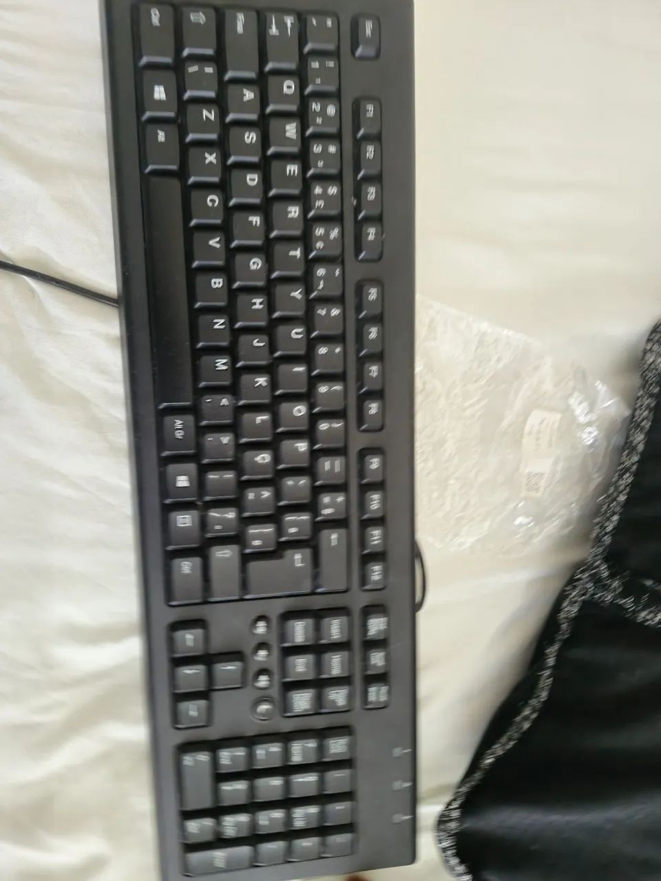 Teclado Preto USB HP  6l29aa  - Foto 4