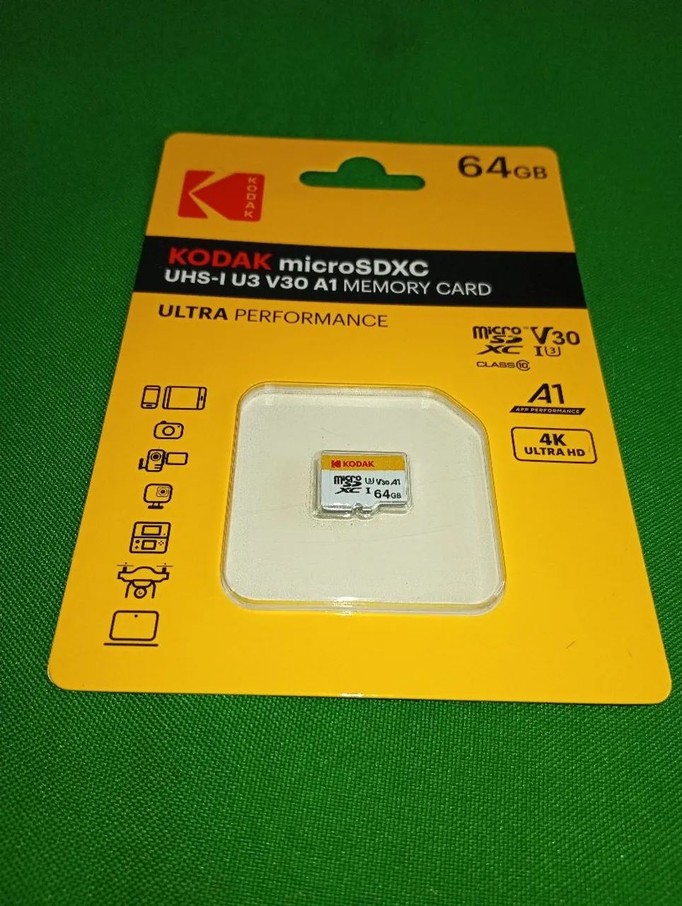 Cartão de memória 64 GB