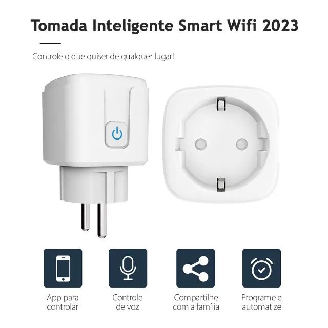 Tomada Inteligente Smart Wifi Google Home Alexa Tuya - Foto 6