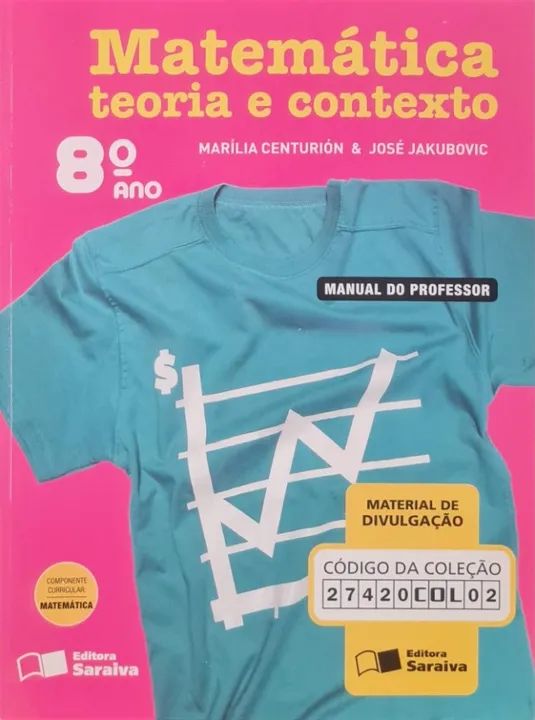 Livro de Matemática - Teoria e Contexto - 8º ano