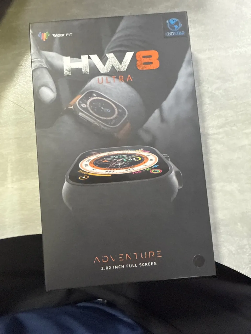 Smartwatch HW8 Ultra - Novo na Caixa! Tela 2.02? Full Screen