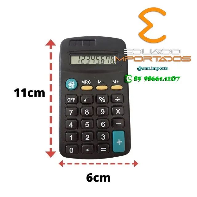 Calculadora de Bolso Pequena 08 Digitos LEY-1897 - Foto 2