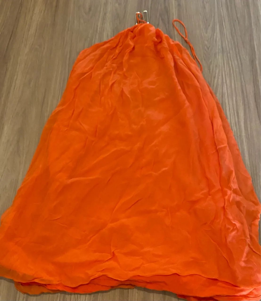 Vestido Laranja OPEN- TAM P 