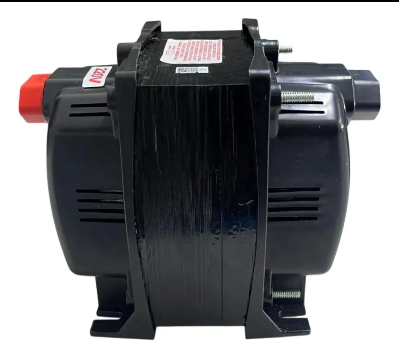 Transformador Potencia 5kva 5.000va 127v X 220v C/ Tomada Preto - Foto 3